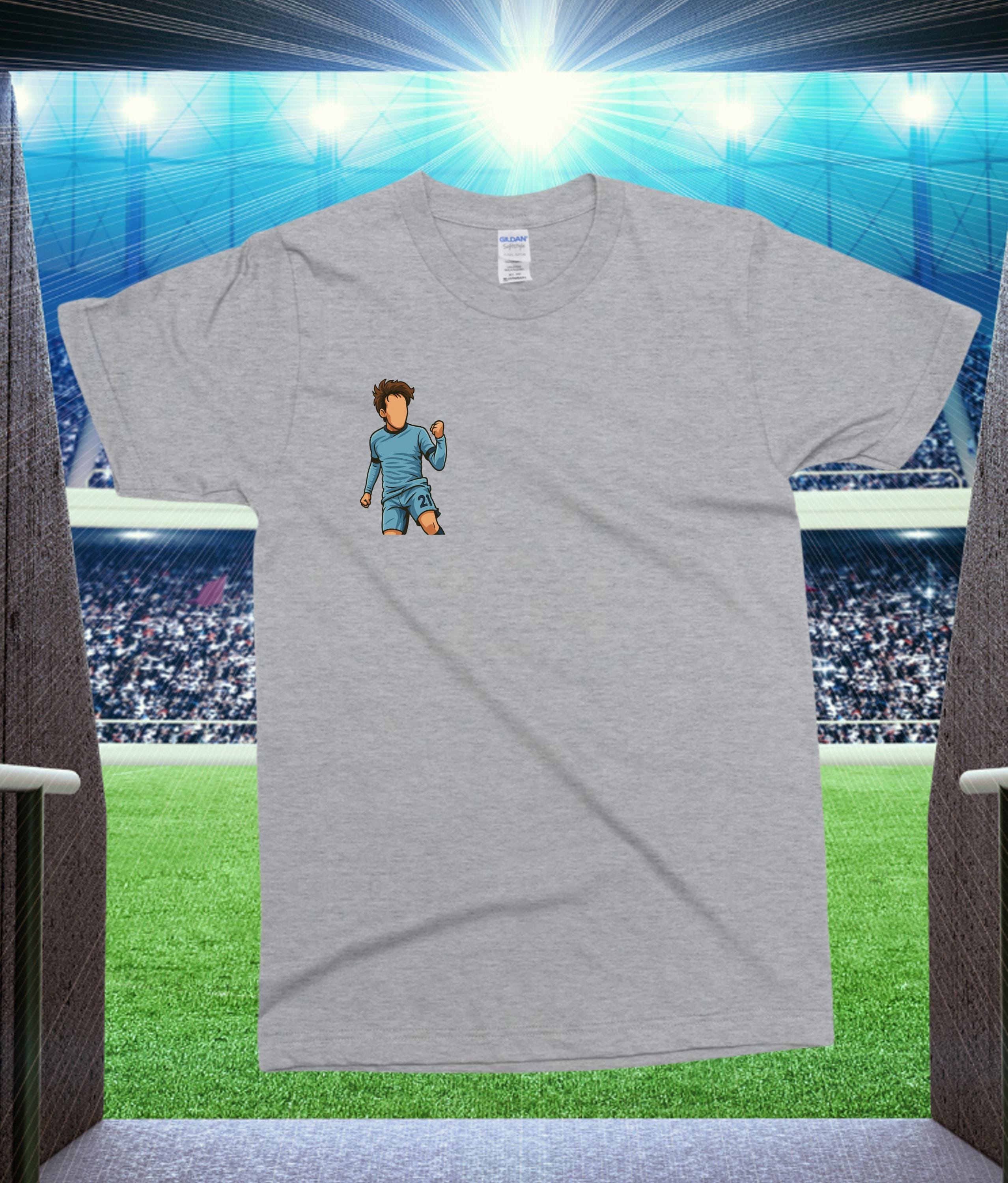 Merlin - Manchester City T-shirt - Faceless Heroes - Spanish Dave - Choice of 5 colours