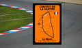 Le Mans Circuit Metal Wall Art: F1, MotoGP Racing Plaque