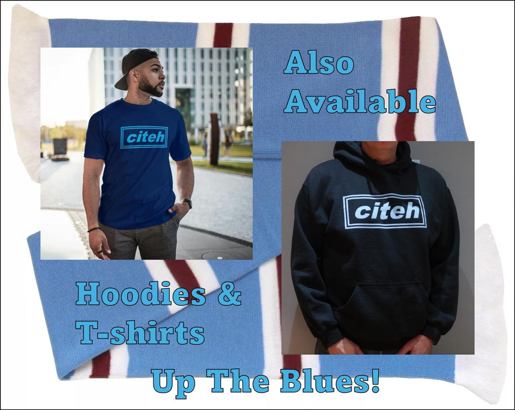 Manchester City Oasis Inspired "citeh" Sticker Vinyl Decal (Man City)
