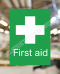 Health & Safety Metal Sign - First Aid - 3 sizes available