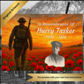 Armistice Day Weatherproof Aluminium Metal Plaque Customised With Your Words and Picture, 3 Sizes Available