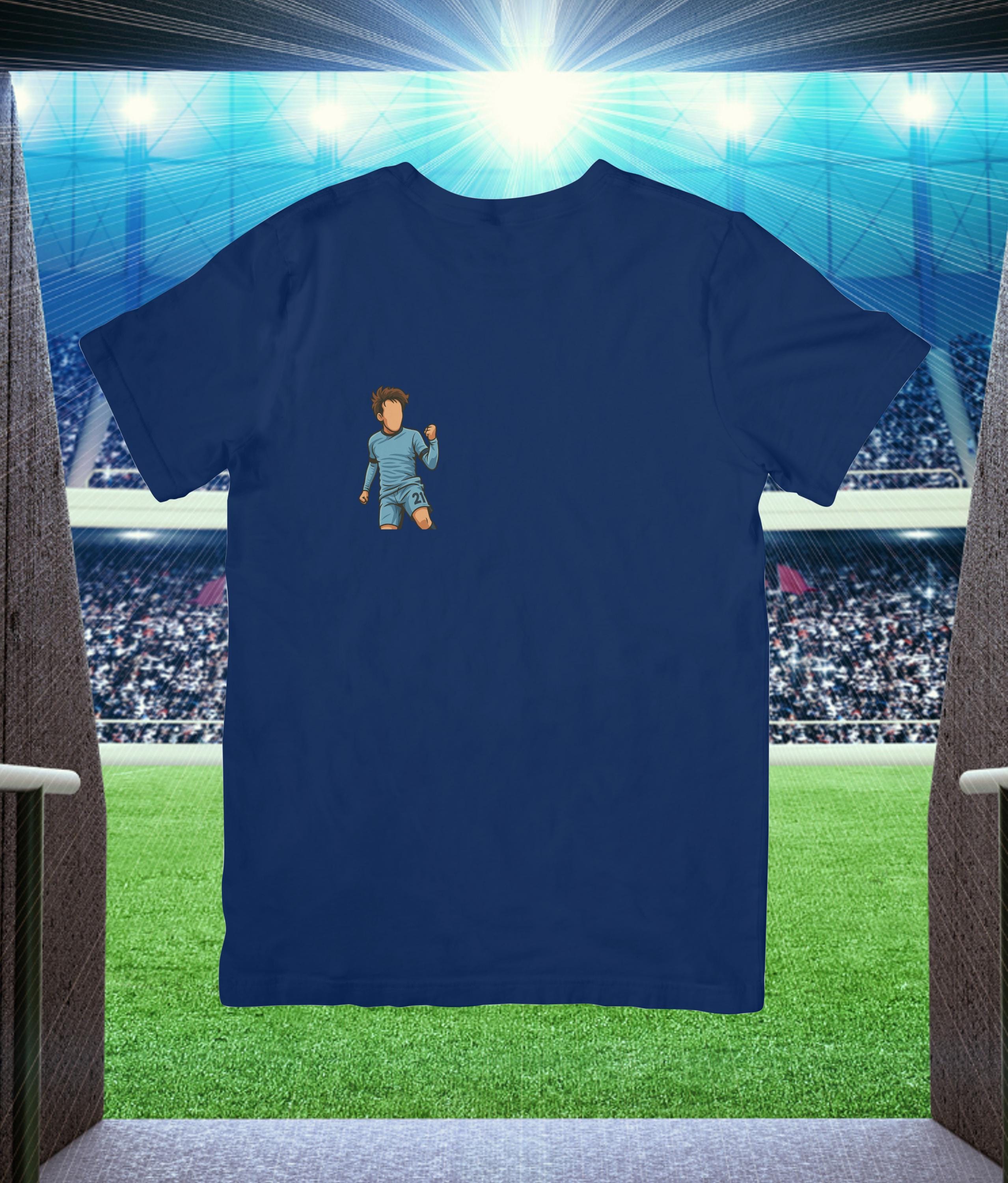 Merlin - Manchester City T-shirt - Faceless Heroes - Spanish Dave - Choice of 5 colours