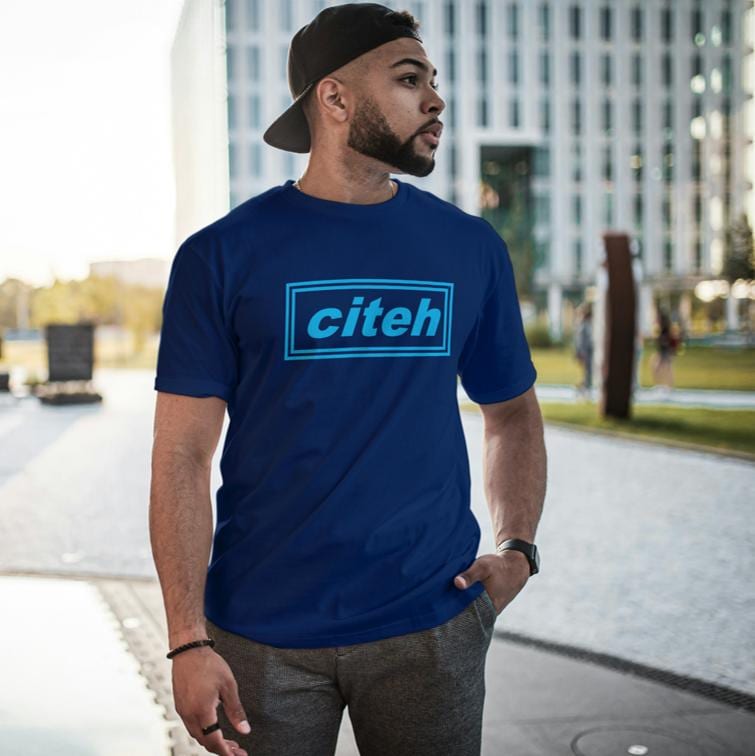 Manchester City Oasis Inspired  "citeh" T Shirt (Man City MCFC)