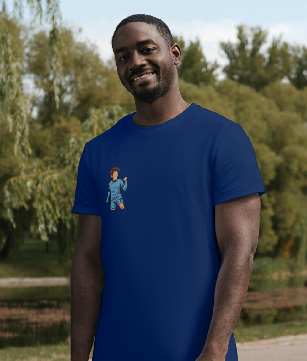 Merlin - Manchester City T-shirt - Faceless Heroes - Spanish Dave - Choice of 5 colours