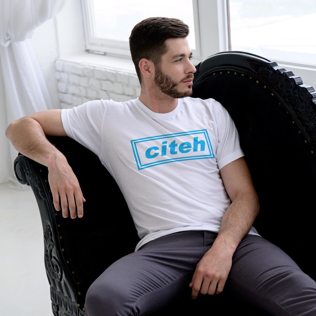 Manchester City Oasis Inspired  "citeh" T Shirt (Man City MCFC)