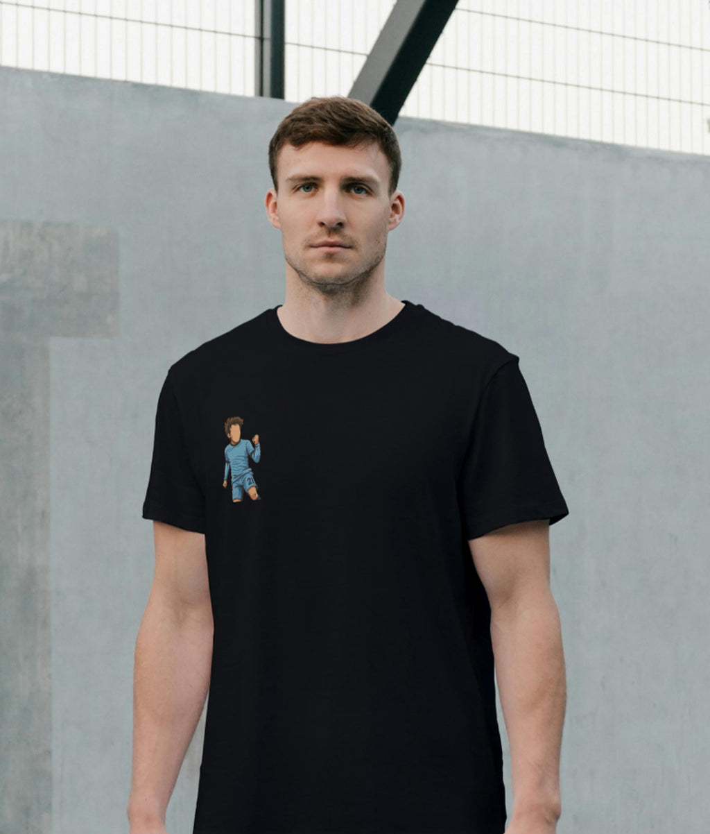 Merlin - Manchester City T-shirt - Faceless Heroes - Spanish Dave - Choice of 5 colours