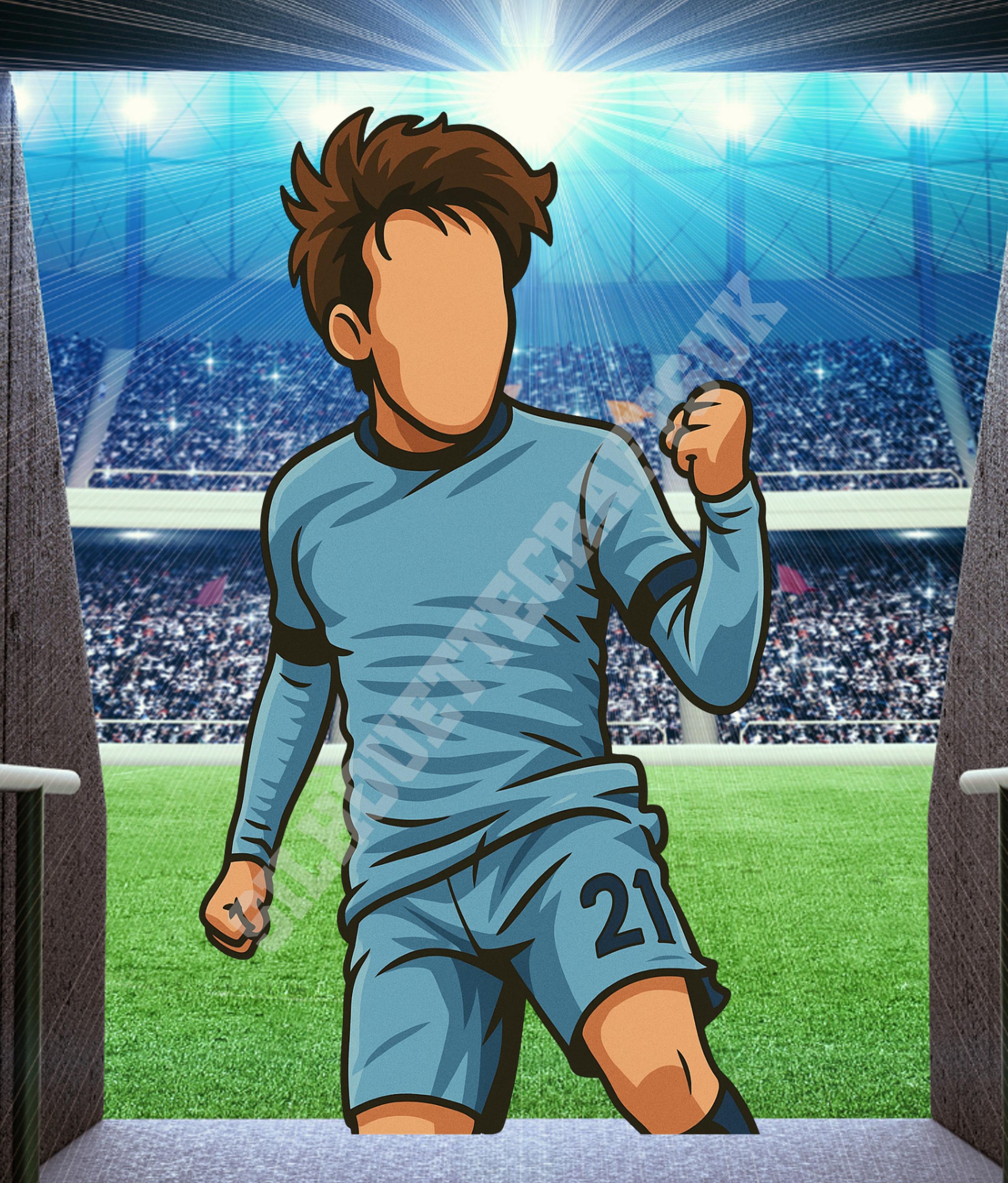 Merlin - Manchester City T-shirt - Faceless Heroes - Spanish Dave - Choice of 5 colours