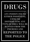 Drugs - Warning Sign