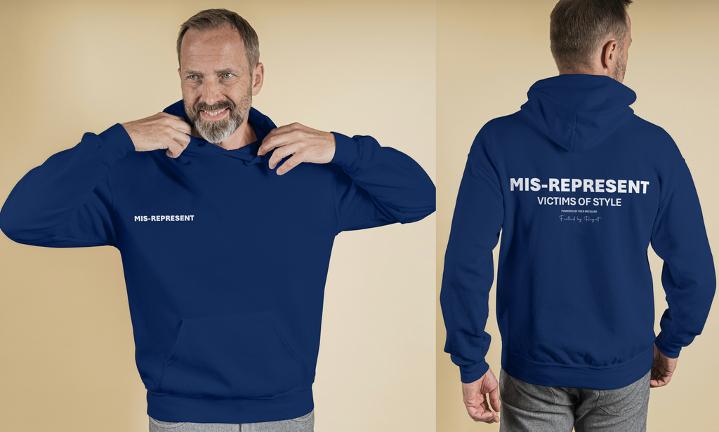 Mis‑Represent Hoodie — Victims of Style Edition