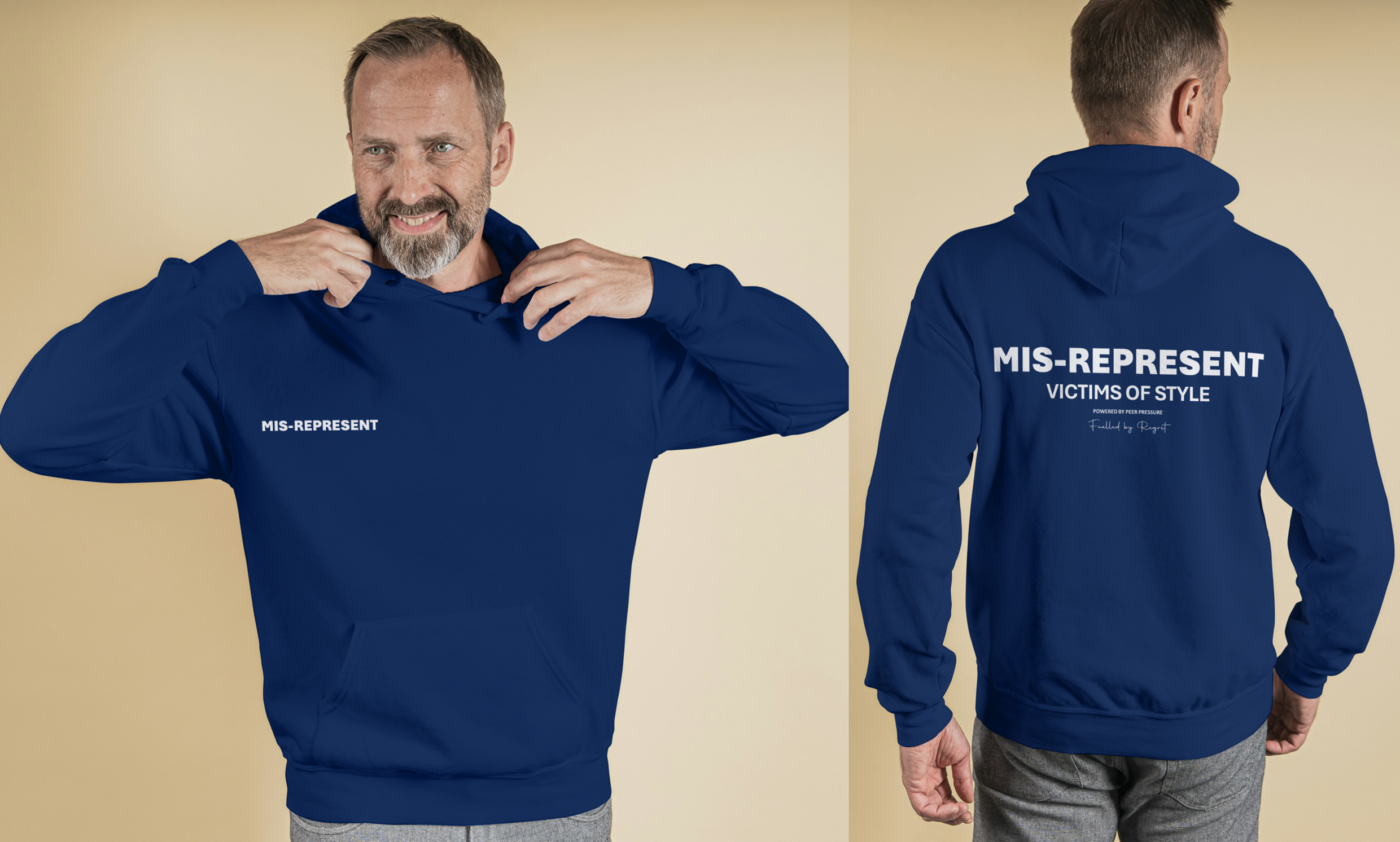 Mis‑Represent Hoodie — Victims of Style Edition