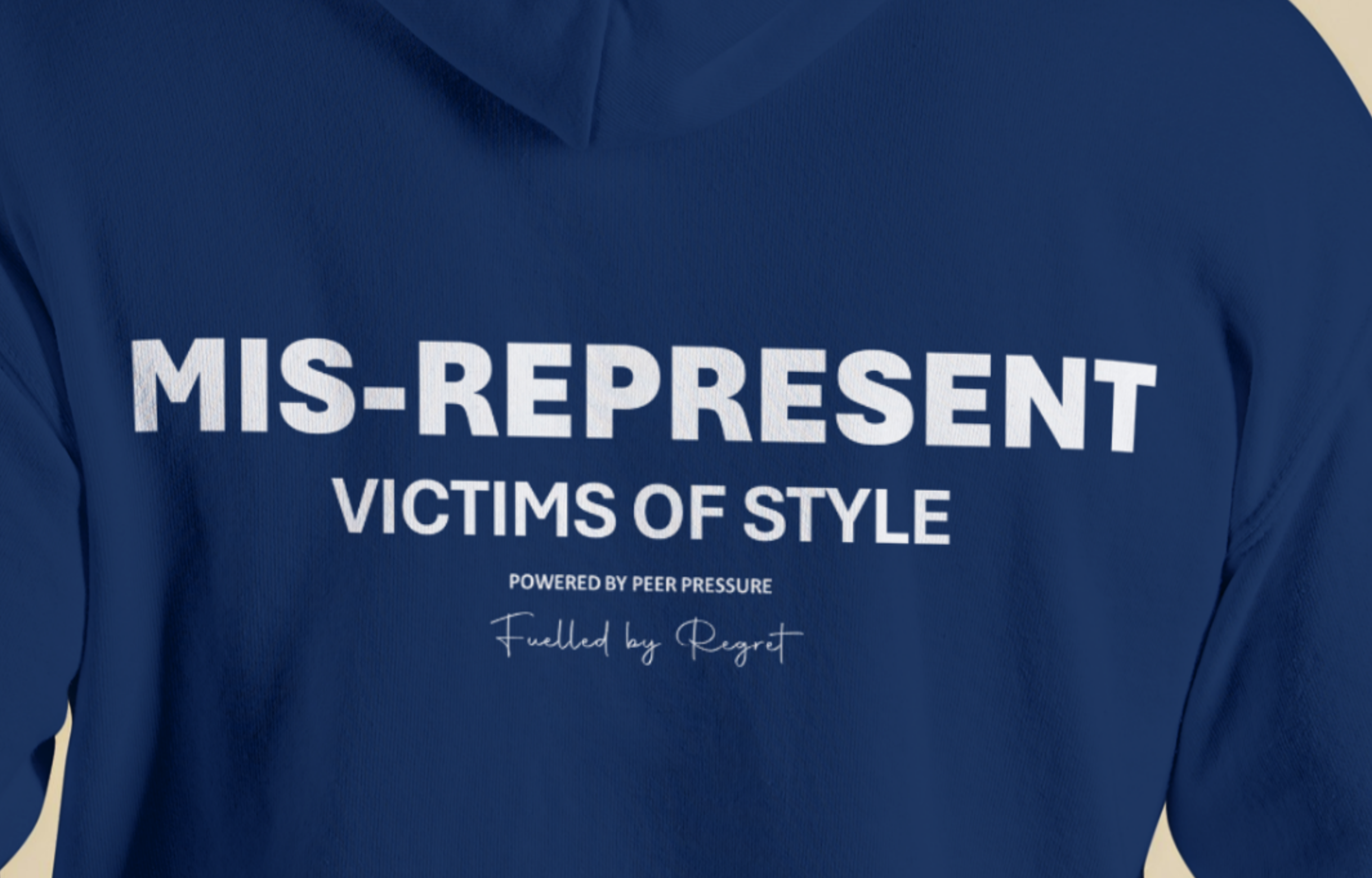 Mis‑Represent Hoodie — Victims of Style Edition