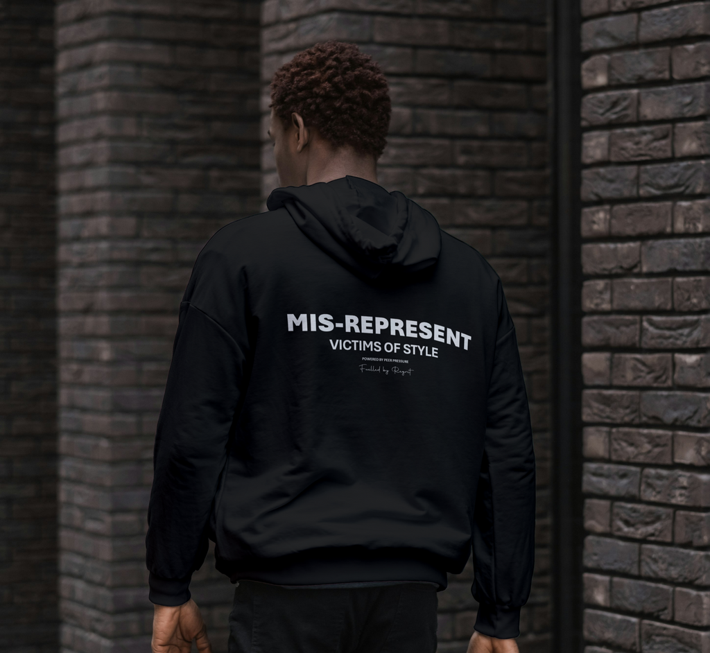 Mis‑Represent Hoodie — Victims of Style Edition