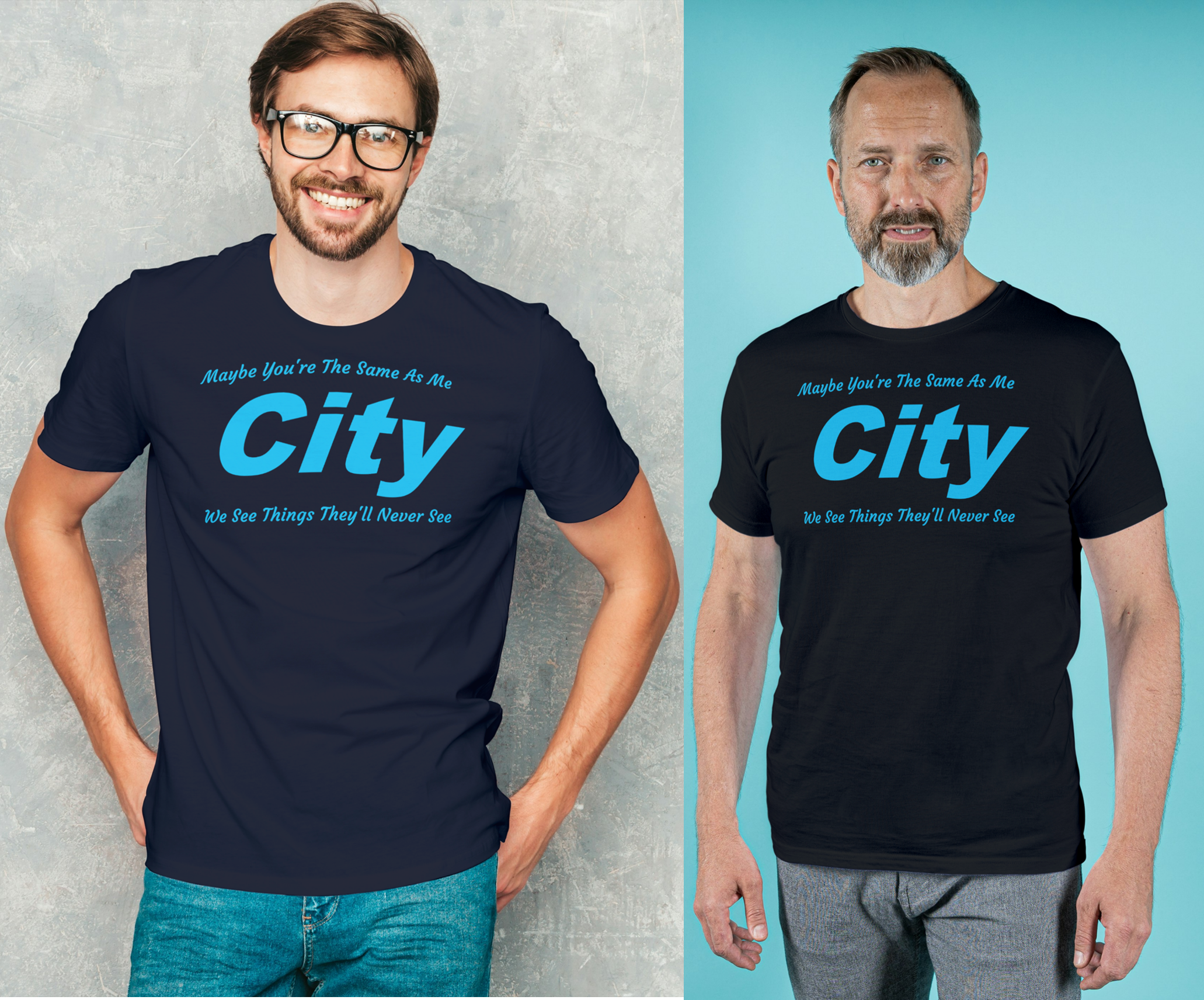Manchester City - Oasis Inspired T-Shirt Unisex