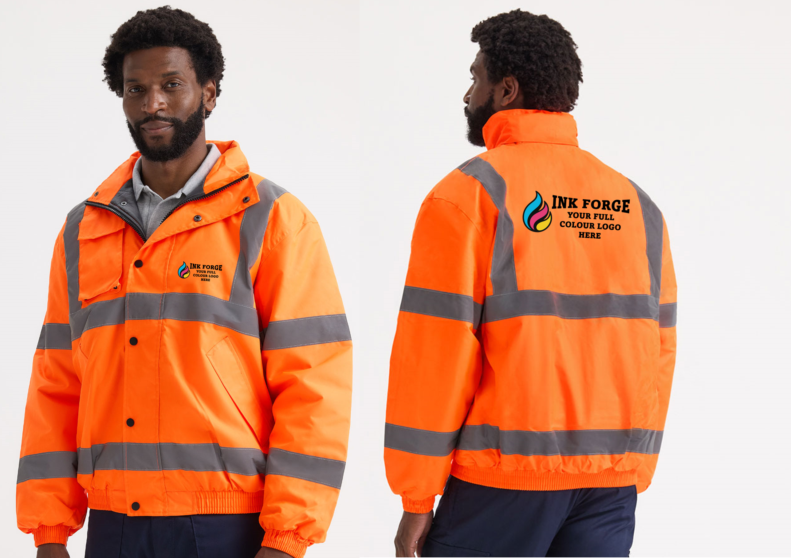 Hi-Viz Bomber Jacket