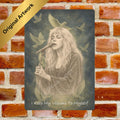 Stevie Nicks Tribute Metal Poster Art Illustration