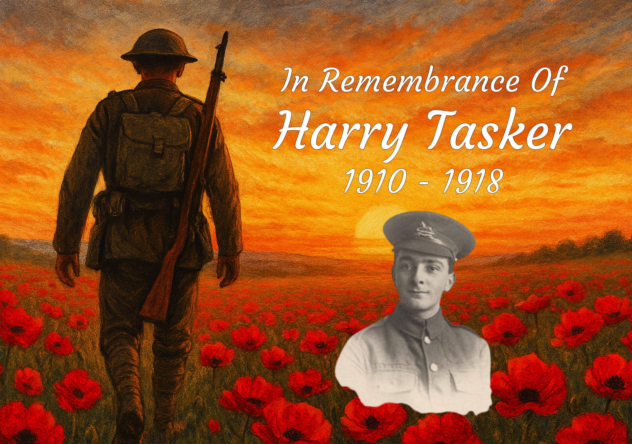 Armistice Day Weatherproof Aluminium Metal Plaque Customised With Your Words and Picture, 3 Sizes Available