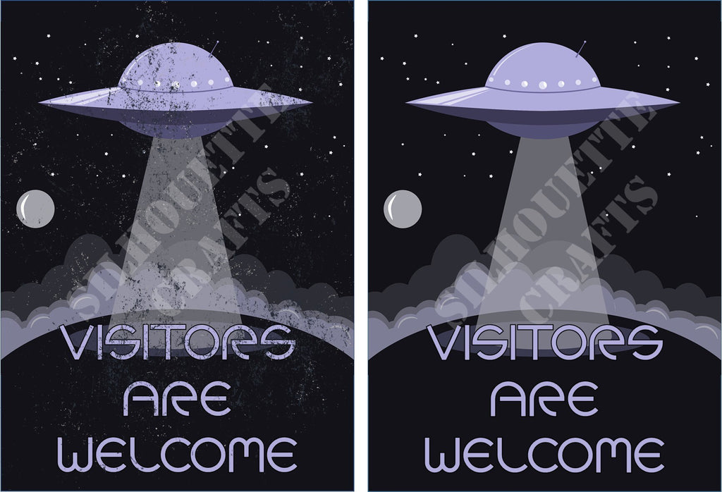 Visitors Are Welcome Funny Metal Plaque/Sign, Bar, Man Cave, Shed, Games Room