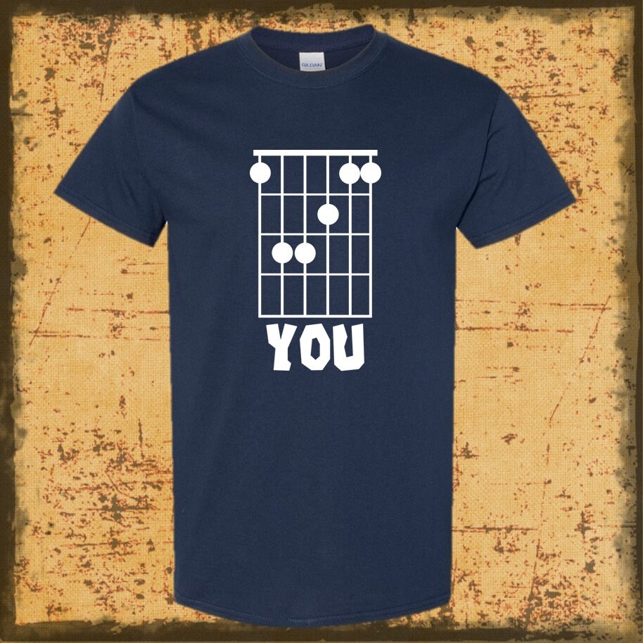 F You Guitar Chord T-Shirt: Rude Musician Gift