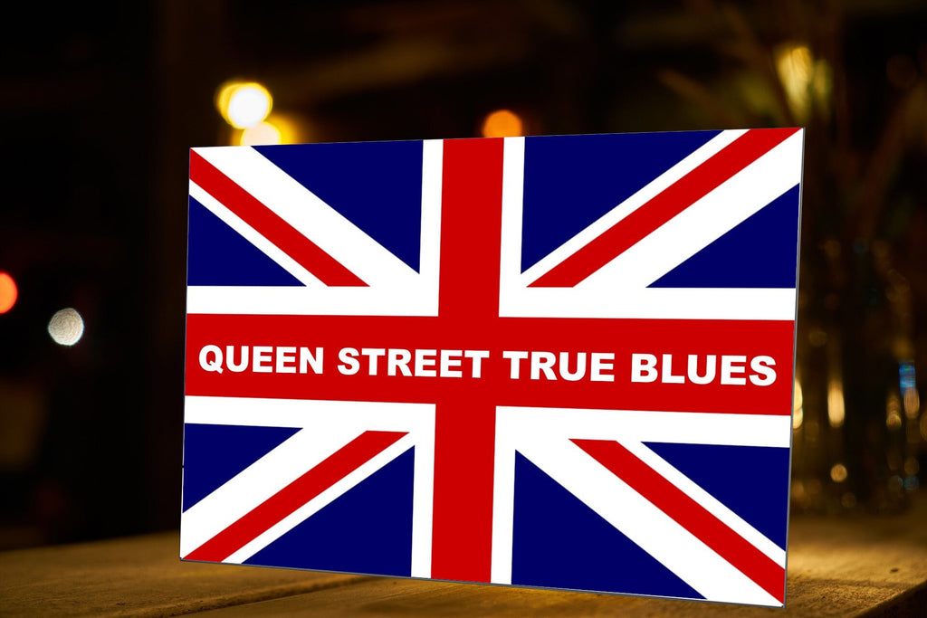 Custom Flag Metal Sign: Personalized Man Cave Decor