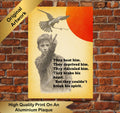 Kes Tribute: Cult British Classic Movie  Metal Poster Art Illustration