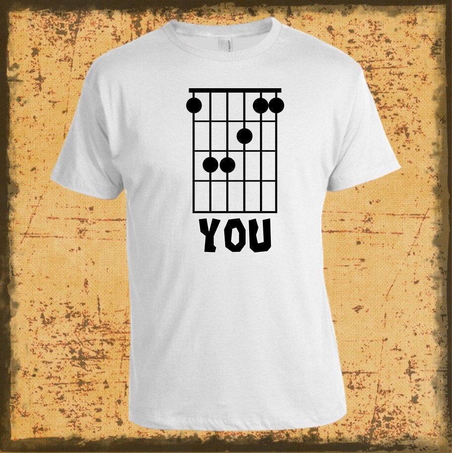 F You Guitar Chord T-Shirt: Rude Musician Gift