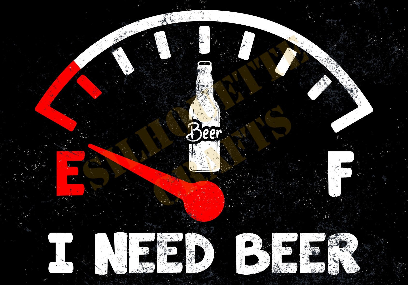 I Need Beer Funny Metal Plaque/Sign Home Bar, BBQ, Bar, Man Cave